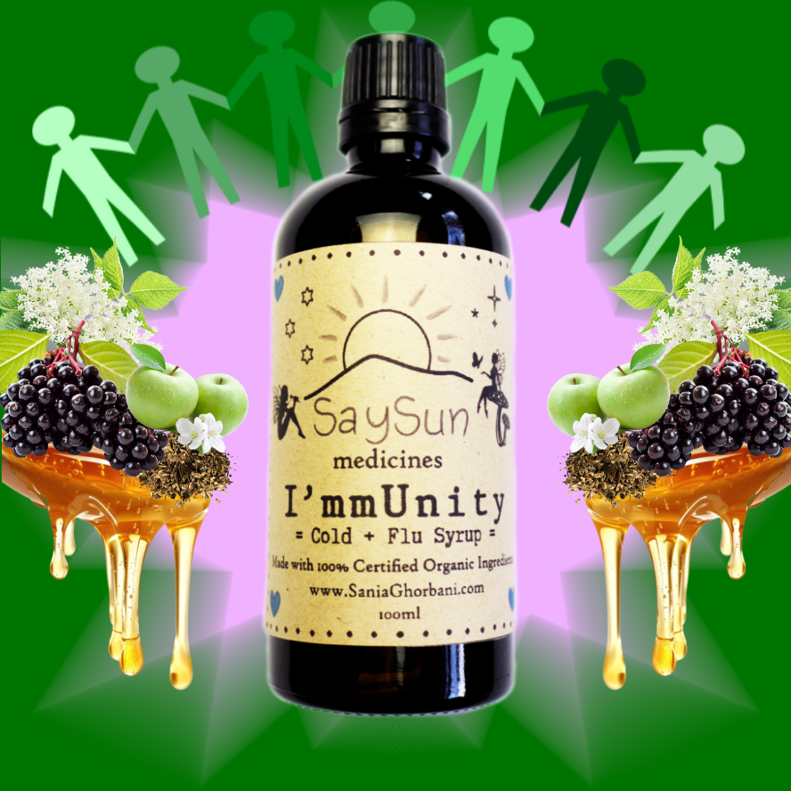 I'mmUnity Organic ElderBerry Oxymel