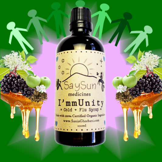 I'mmUnity Organic ElderBerry Oxymel